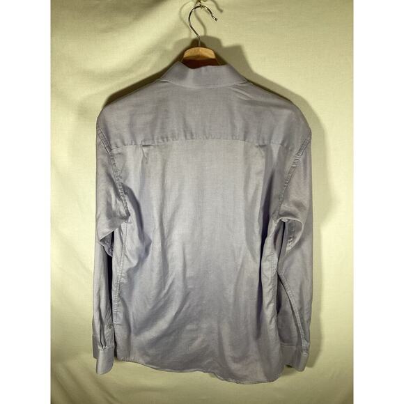 SAND Egyptian Cotton Soft Blue Dress Shirt Size 39 Casual Business Retail $159 - Picture 3 of 6